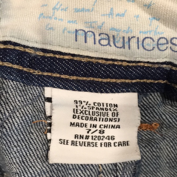 Maurice’s Distressed Denim Mini Skirt - Picture 8 of 11
